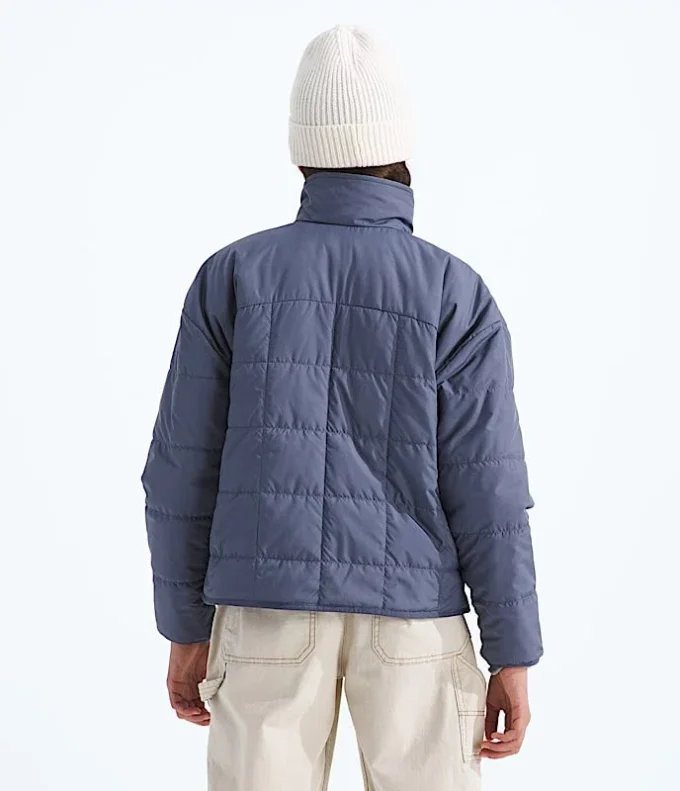 Giacca reversibile con zip integrale Shasta da bambina Giacca reversibile con zip integrale Shasta da bambina