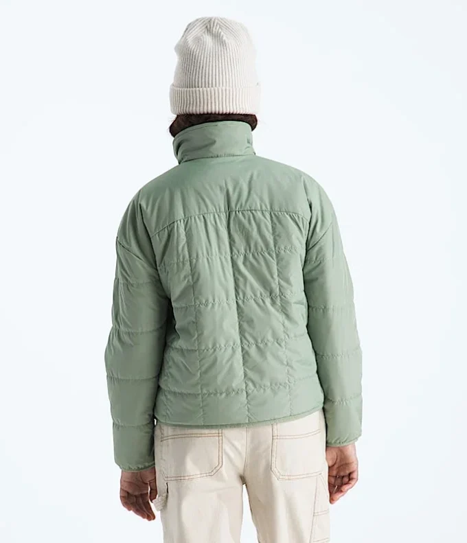 Giacca reversibile con zip integrale Shasta da bambina Giacca reversibile con zip integrale Shasta da bambina