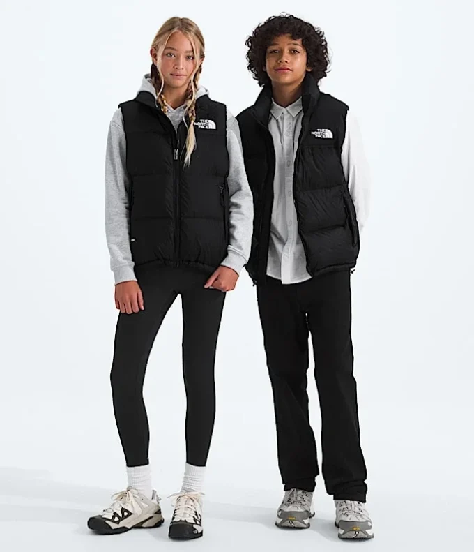 Gilet Nuptse 1996 Retro per ragazzi e ragazze