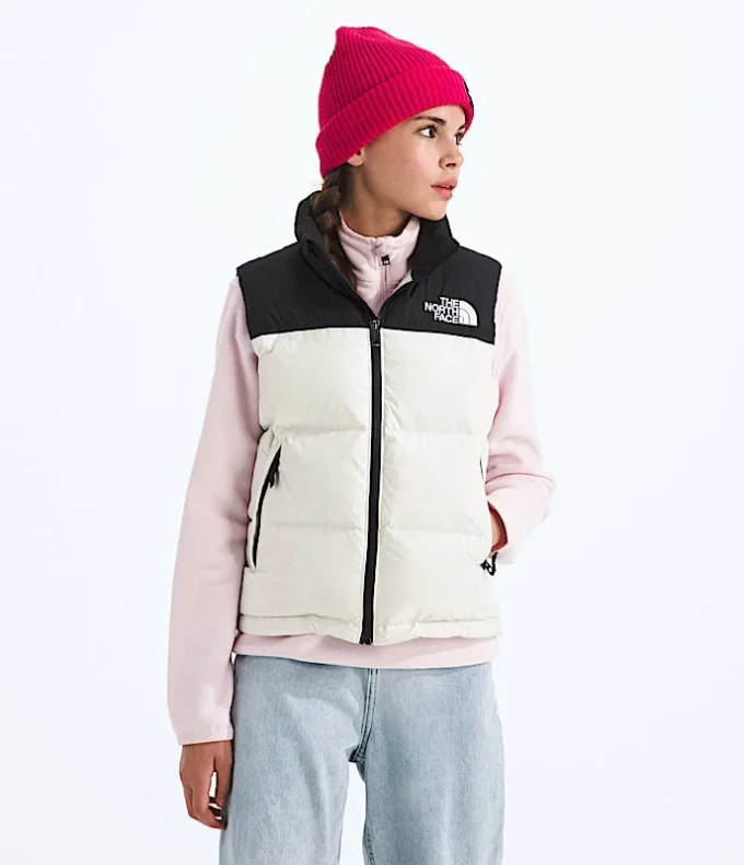 Gilet Nuptse 1996 Retro per ragazzi e ragazze Gilet Nuptse 1996 Retro per ragazzi e ragazze