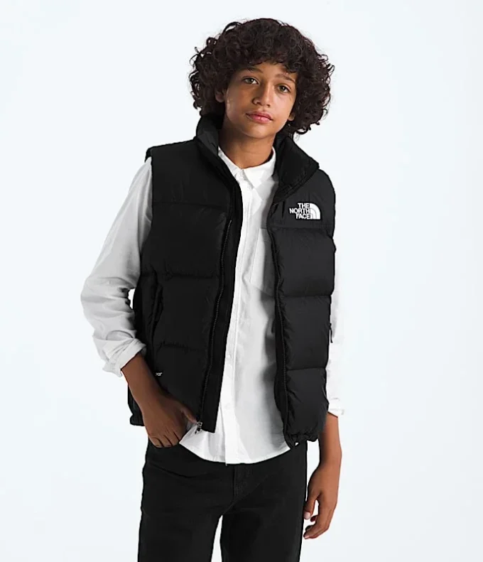 Gilet Nuptse 1996 Retro per ragazzi e ragazze