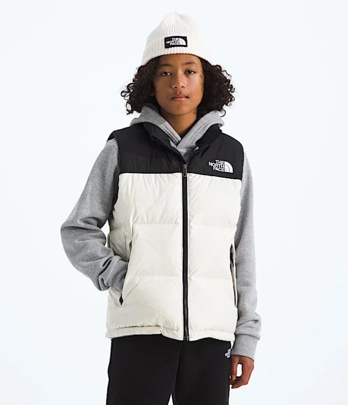 Gilet Nuptse 1996 Retro per ragazzi e ragazze Gilet Nuptse 1996 Retro per ragazzi e ragazze