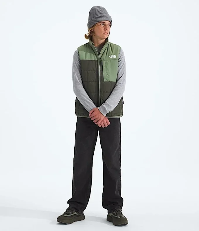 Gilet reversibile Shasta da ragazzo Gilet reversibile Shasta da ragazzo
