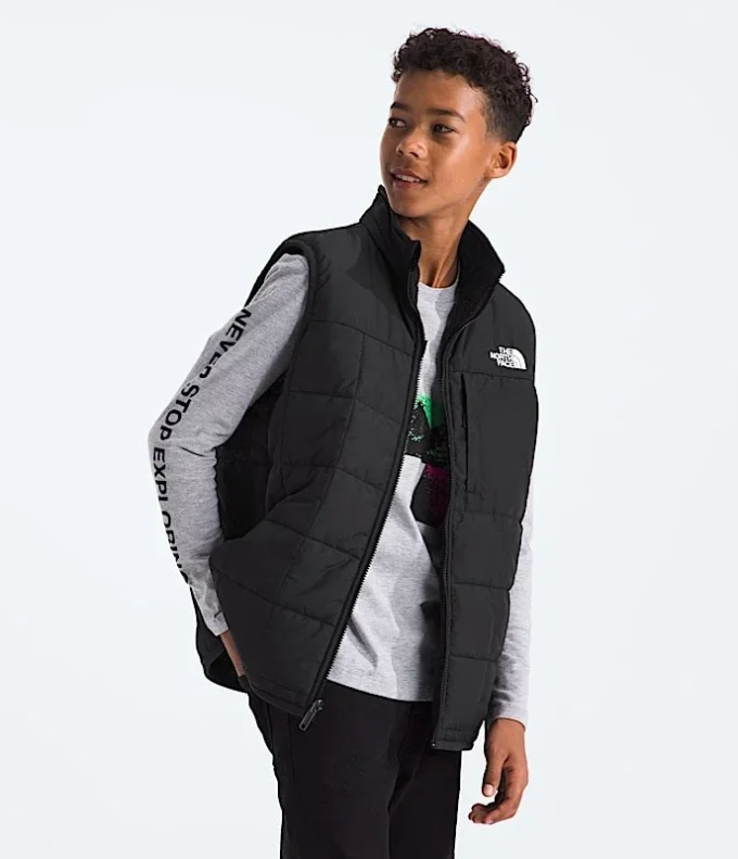 Gilet reversibile Shasta da ragazzo Gilet reversibile Shasta da ragazzo