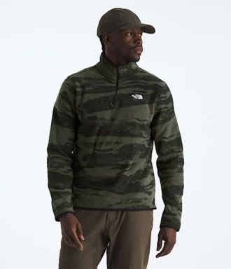 Glacier Fleece ½-Zip da uomo — Stampa