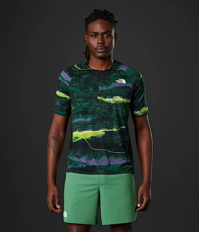 Maglia a maniche corte da uomo Summit Series High Trail Run Maglia a maniche corte da uomo Summit Series High Trail Run