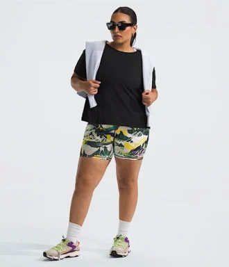 Maglia a maniche corte Plus Dune Sky da donna