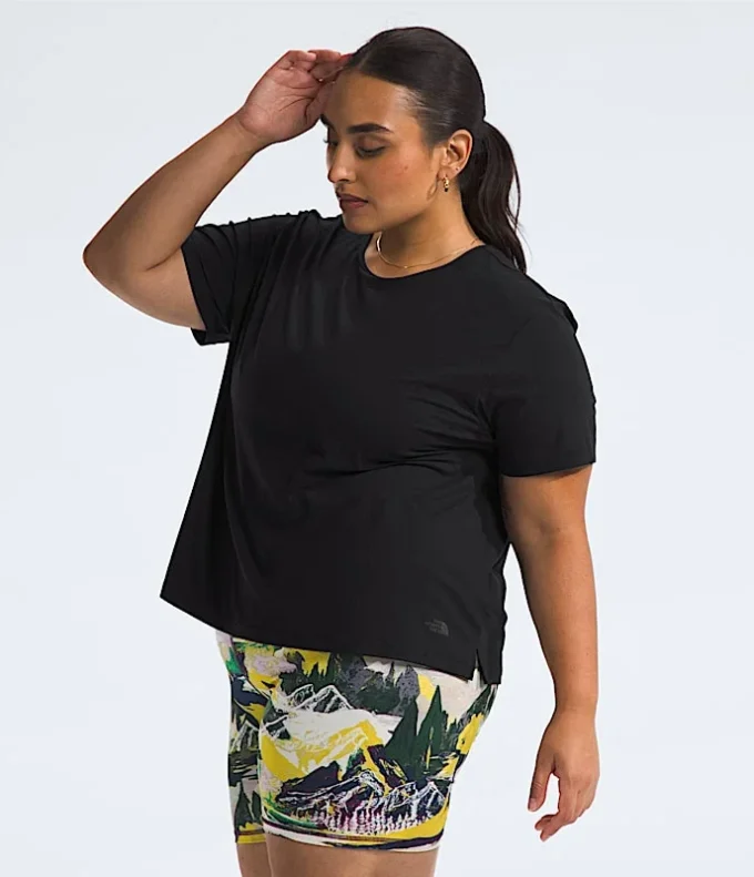 Maglia a maniche corte Plus Dune Sky da donna Maglia a maniche corte Plus Dune Sky da donna