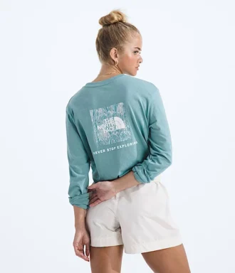 Maglia a maniche lunghe Evolution Box NSE Fill da donna — Grafica