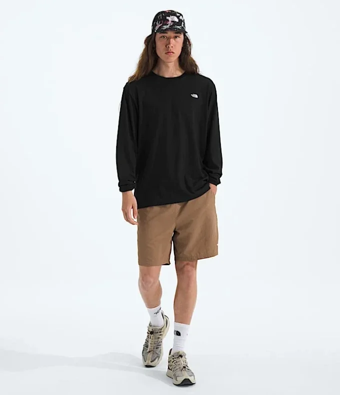 Maglia a maniche lunghe TNF™ Essential Simple Dome Relaxed da uomo Maglia a maniche lunghe TNF™ Essential Simple Dome Relaxed da uomo