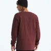 Maglia Henley da uomo a maniche lunghe con motivo waffle Maglia Henley da uomo a maniche lunghe con motivo waffle