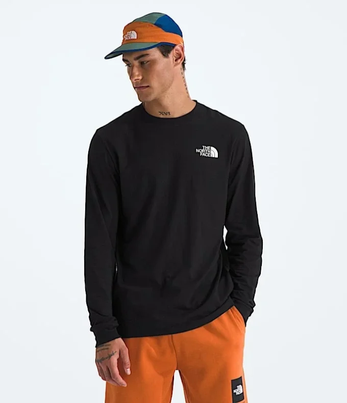 Maglietta a maniche lunghe Evolution Box NSE Regular da uomo Maglietta a maniche lunghe Evolution Box NSE Regular da uomo