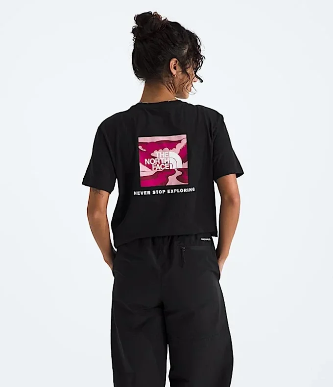 Maglietta Core Outdoor Valley Box NSE a maniche corte da donna