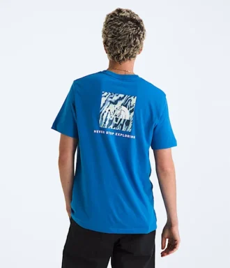 Maglietta Core Wavy Lines Box NSE a maniche corte da uomo