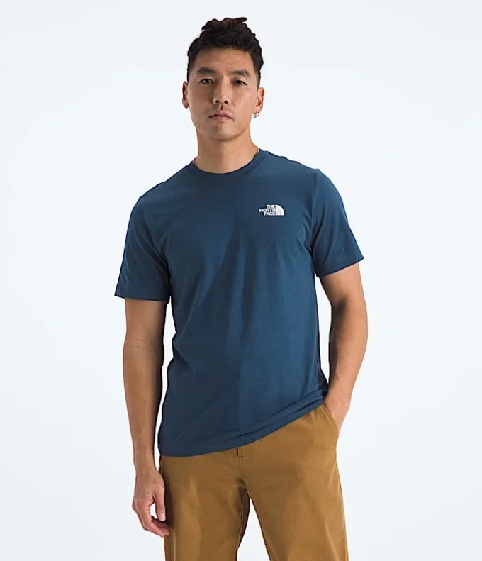 Maglietta Core Wavy Lines Box NSE a maniche corte da uomo Maglietta Core Wavy Lines Box NSE a maniche corte da uomo