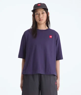 Maglietta corta a maniche corte TNF™ Red Box da donna
