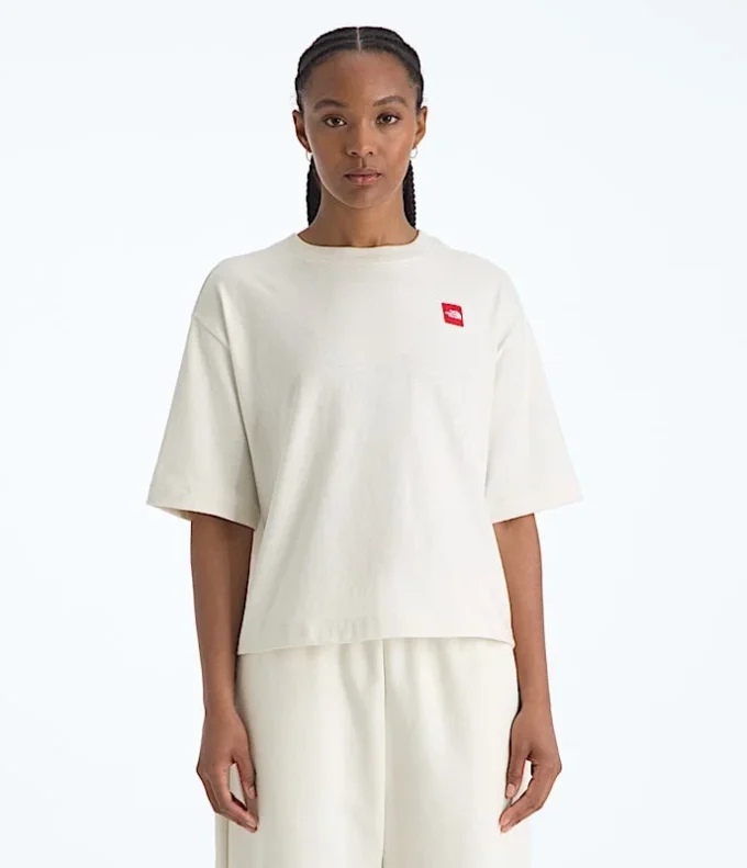 Maglietta corta a maniche corte TNF™ Red Box da donna Maglietta corta a maniche corte TNF™ Red Box da donna