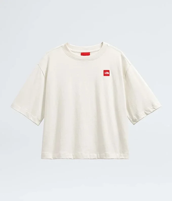 Maglietta corta a maniche corte TNF™ Red Box da donna Maglietta corta a maniche corte TNF™ Red Box da donna