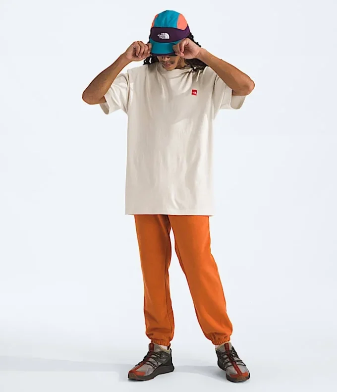 Maglietta da uomo a maniche corte TNF Red Box Kilimanjaro Heavyweight Maglietta da uomo a maniche corte TNF Red Box Kilimanjaro Heavyweight