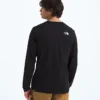 Maglietta da uomo a maniche lunghe con cappuccio semplice Maglietta da uomo a maniche lunghe con cappuccio semplice