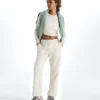 Pantaloni da donna Evolution Simple Dome a gamba dritta e vestibilità regolare Pantaloni da donna Evolution Simple Dome a gamba dritta e vestibilità regolare