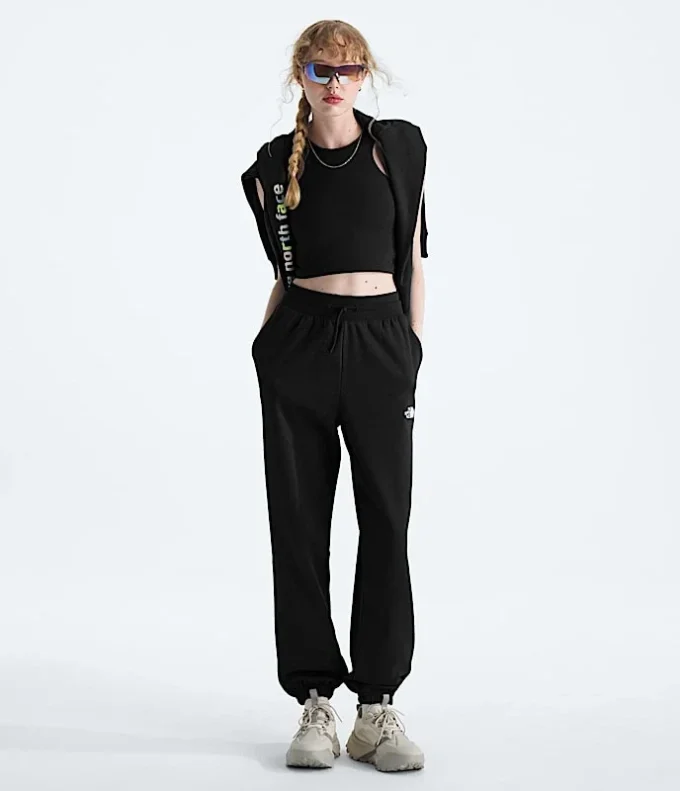 Pantaloni da jogging essenziali da donna a gamba dritta e comodi Pantaloni da jogging essenziali da donna a gamba dritta e comodi
