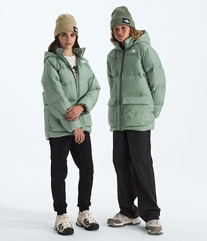 Parka corto foderato in pile North Down per bambino e bambina Parka corto foderato in pile North Down per bambino e bambina