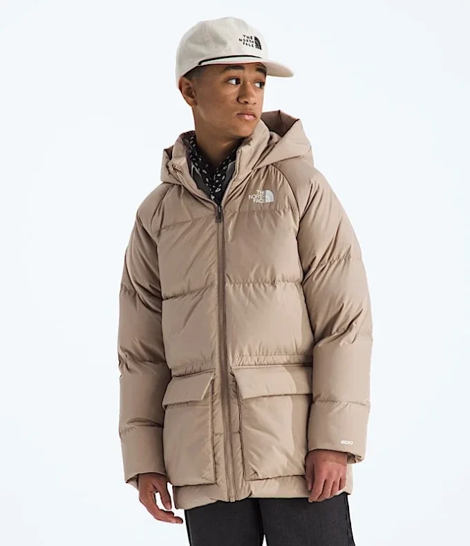 Parka corto foderato in pile North Down per bambino e bambina Parka corto foderato in pile North Down per bambino e bambina
