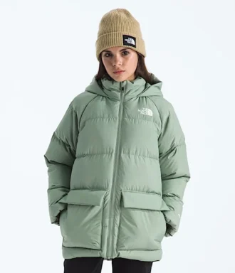 Parka corto foderato in pile North Down per bambino e bambina