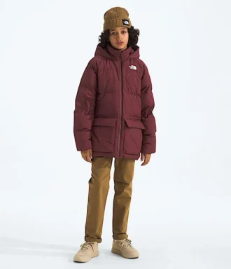 Parka corto foderato in pile North Down per bambino e bambina