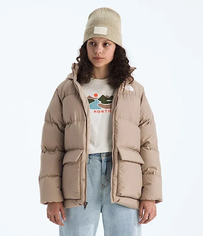 Parka corto foderato in pile North Down per bambino e bambina Parka corto foderato in pile North Down per bambino e bambina