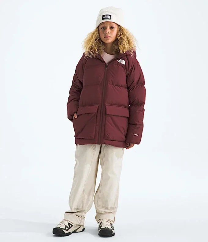 Parka corto foderato in pile North Down per bambino e bambina Parka corto foderato in pile North Down per bambino e bambina