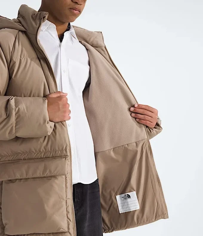 Parka corto foderato in pile North Down per bambino e bambina Parka corto foderato in pile North Down per bambino e bambina