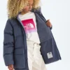 Parka corto foderato in pile North Down per bambino e bambina Parka corto foderato in pile North Down per bambino e bambina