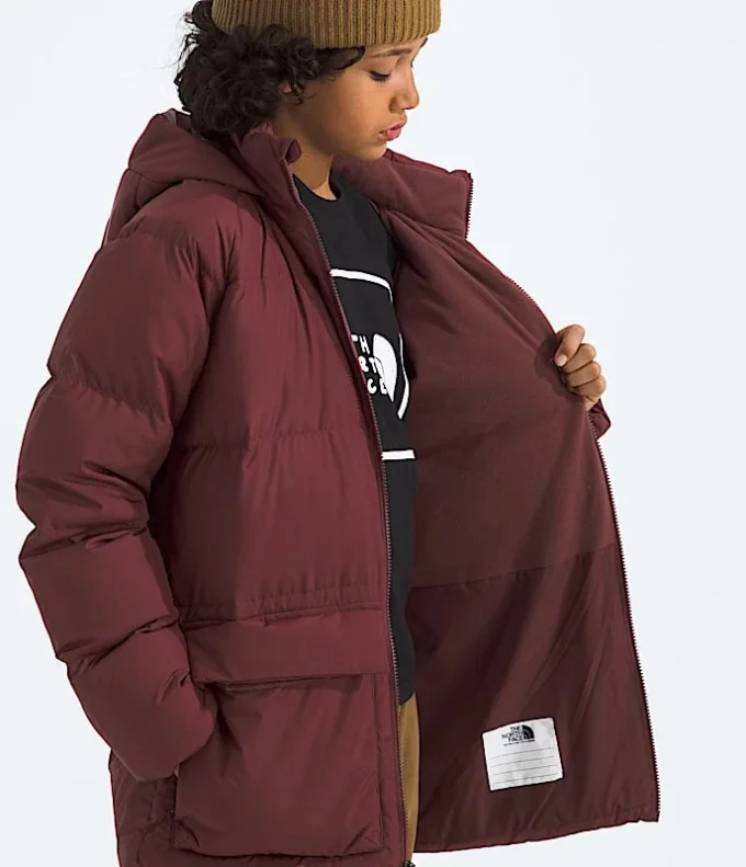 Parka corto foderato in pile North Down per bambino e bambina Parka corto foderato in pile North Down per bambino e bambina