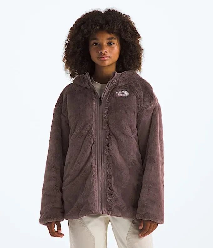 Parka corto reversibile Shasta da bambina Parka corto reversibile Shasta da bambina