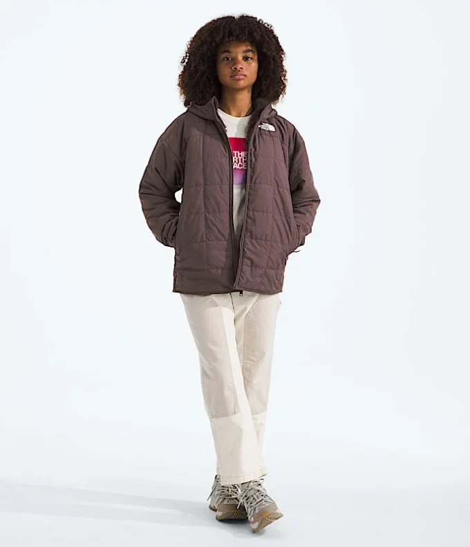 Parka corto reversibile Shasta da bambina Parka corto reversibile Shasta da bambina