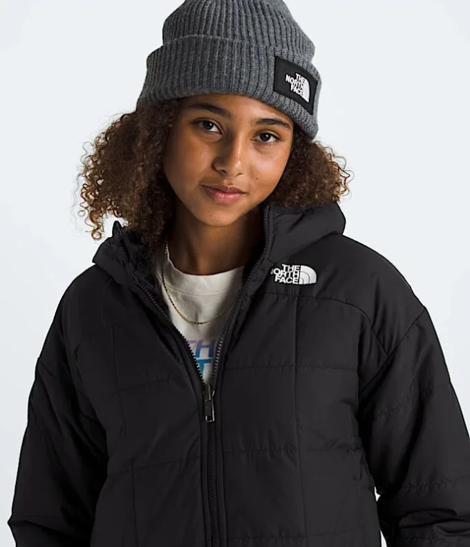 Parka corto reversibile Shasta da bambina Parka corto reversibile Shasta da bambina
