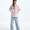 Parka corto reversibile Shasta da bambina