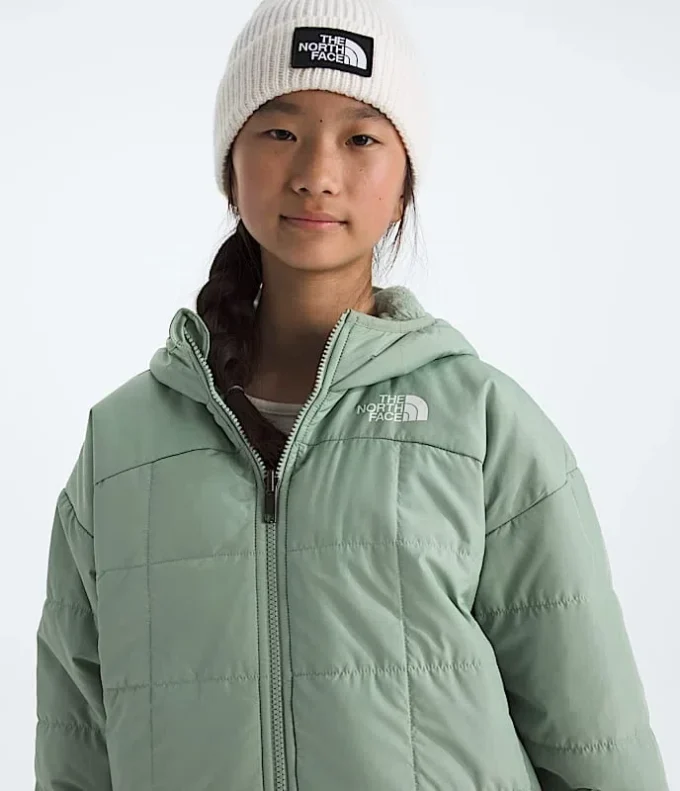 Parka corto reversibile Shasta da bambina Parka corto reversibile Shasta da bambina