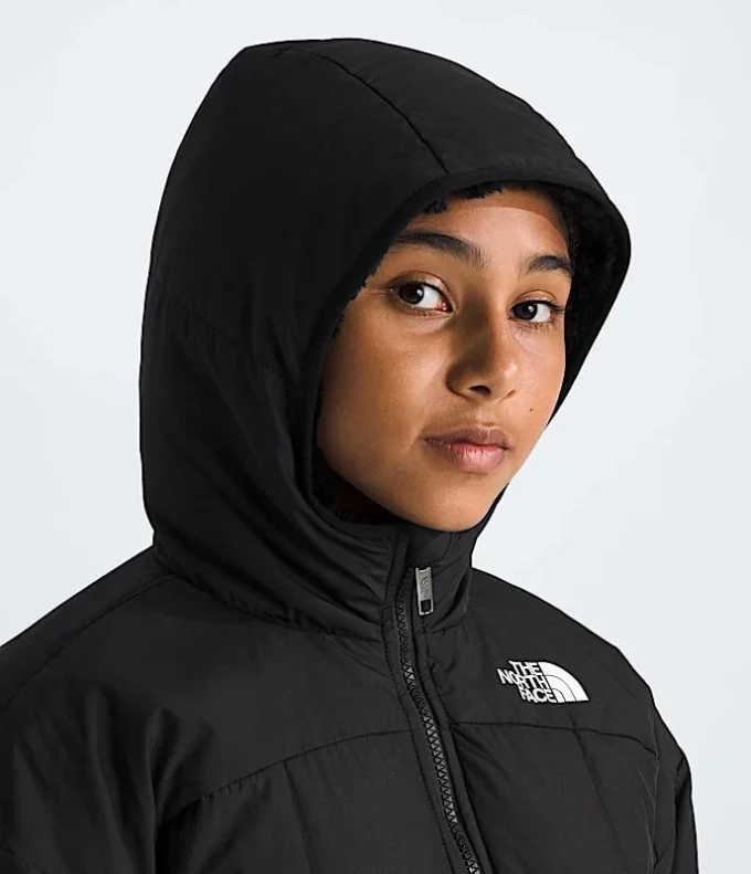 Parka corto reversibile Shasta da bambina Parka corto reversibile Shasta da bambina