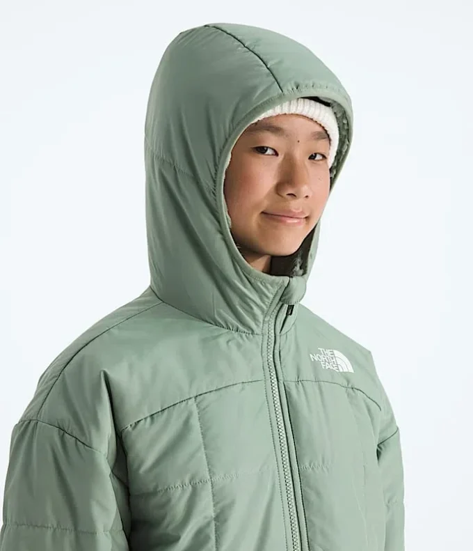 Parka corto reversibile Shasta da bambina Parka corto reversibile Shasta da bambina