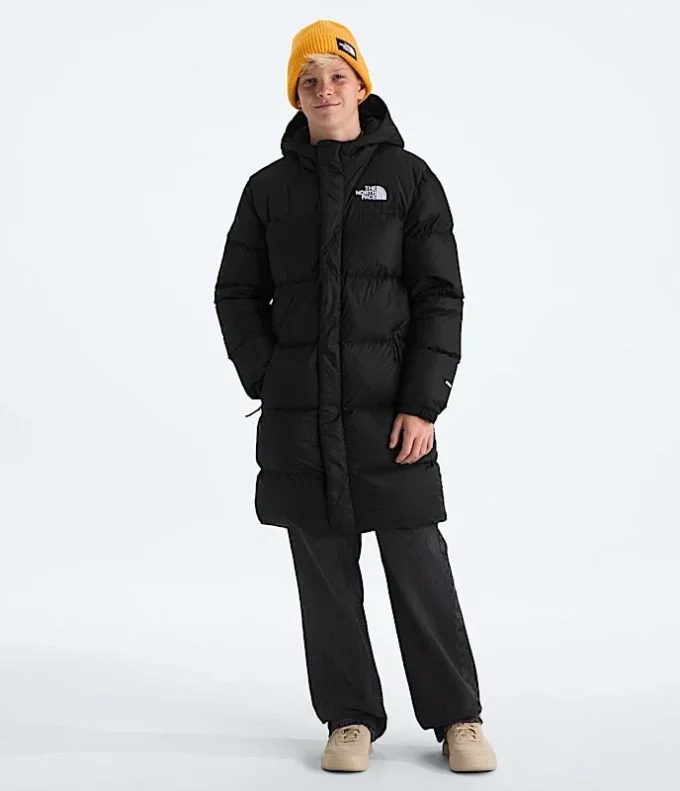 Parka lungo Nuptse per bambino e bambina Parka lungo Nuptse per bambino e bambina