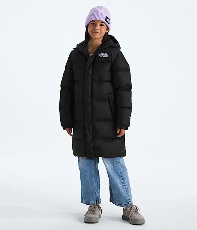 Parka lungo Nuptse per bambino e bambina Parka lungo Nuptse per bambino e bambina