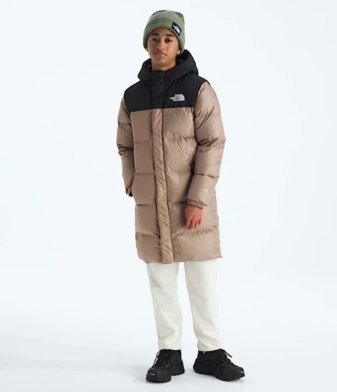 Parka lungo Nuptse per bambino e bambina Parka lungo Nuptse per bambino e bambina