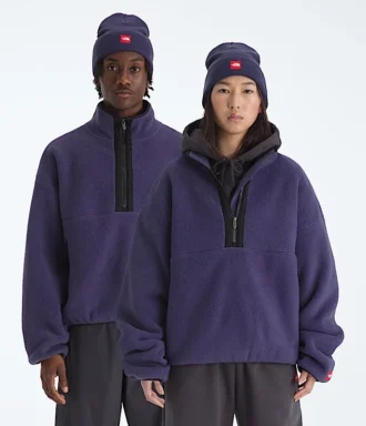 Pile TNF™ Red Box con mezza zip