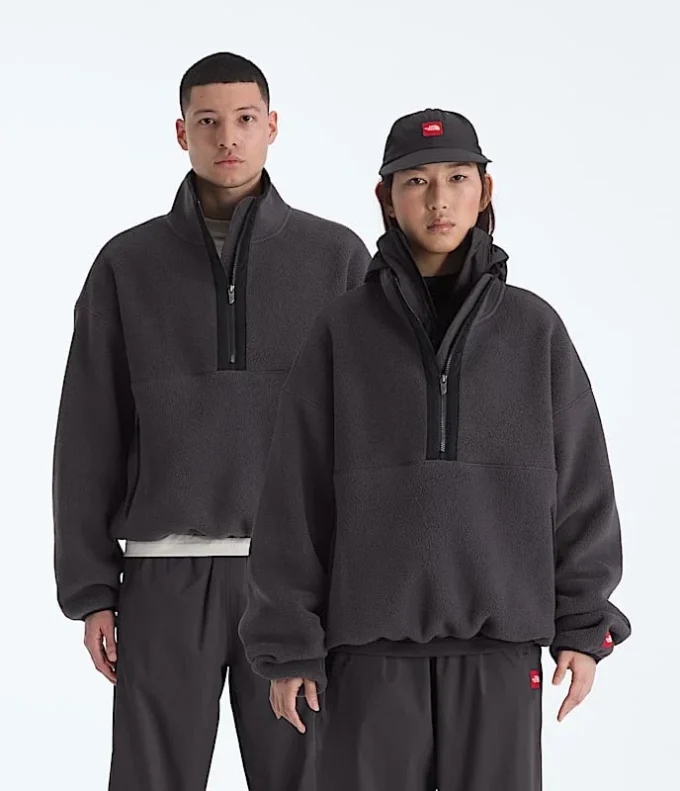 Pile TNF™ Red Box con mezza zip Pile TNF™ Red Box con mezza zip