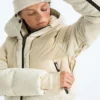 Piumino corto da donna Cold Spell in velluto a coste Piumino corto da donna Cold Spell in velluto a coste