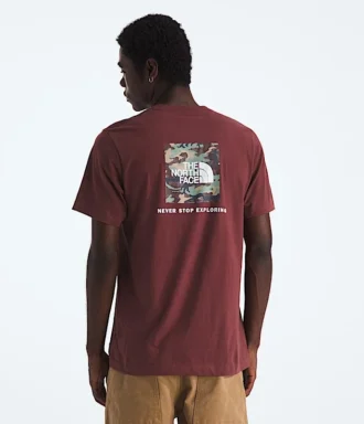 T-shirt a maniche corte Evolution Box Camo Fill da uomo – Grafica