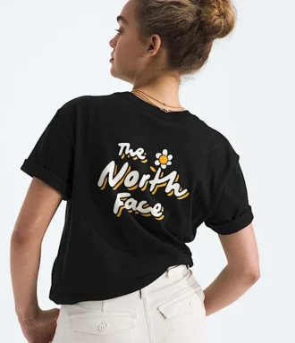 T-shirt a maniche corte Evolution Floral Cloud da donna — Grafica